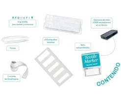 Sellos Personalizados^Mine Marcador de Ropa