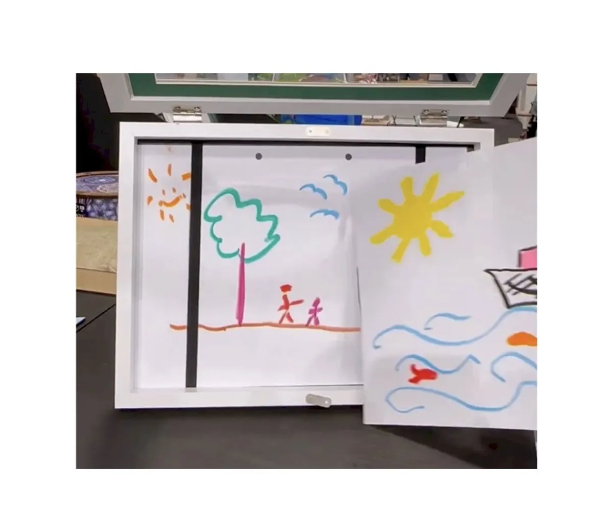 Manualidades Para Niños^Nexty Marco A4 para Dibujos Nextty White