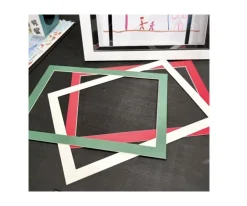 Manualidades Para Niños^Nexty Marco A4 para Dibujos Nextty White