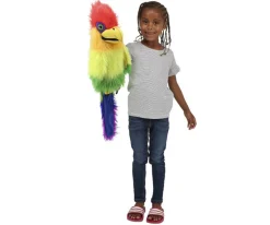 Outlet Marioneta de Mano Bird Rainbow Niños Peluches|Juguetes Para Niños De 18 Meses