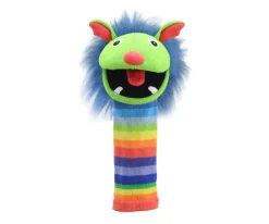 Marioneta de Mano Eco Sockettes Rainbow Niños Peluches|Juguetes Para Niños De 18 Meses