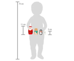 Adornos Y Decoración Navidad^small foot Matrioskas de Navidad