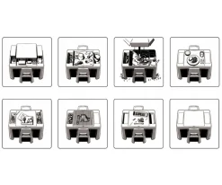 Juguetes Niños 3 Años^Teggi Mesa Multifunción Grafito/Mostaza