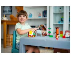 Best Mesa Multifunción Gris/Old Rose/Turquesa Niños Juguetes Niños 3 Años|Mobiliario Infantil