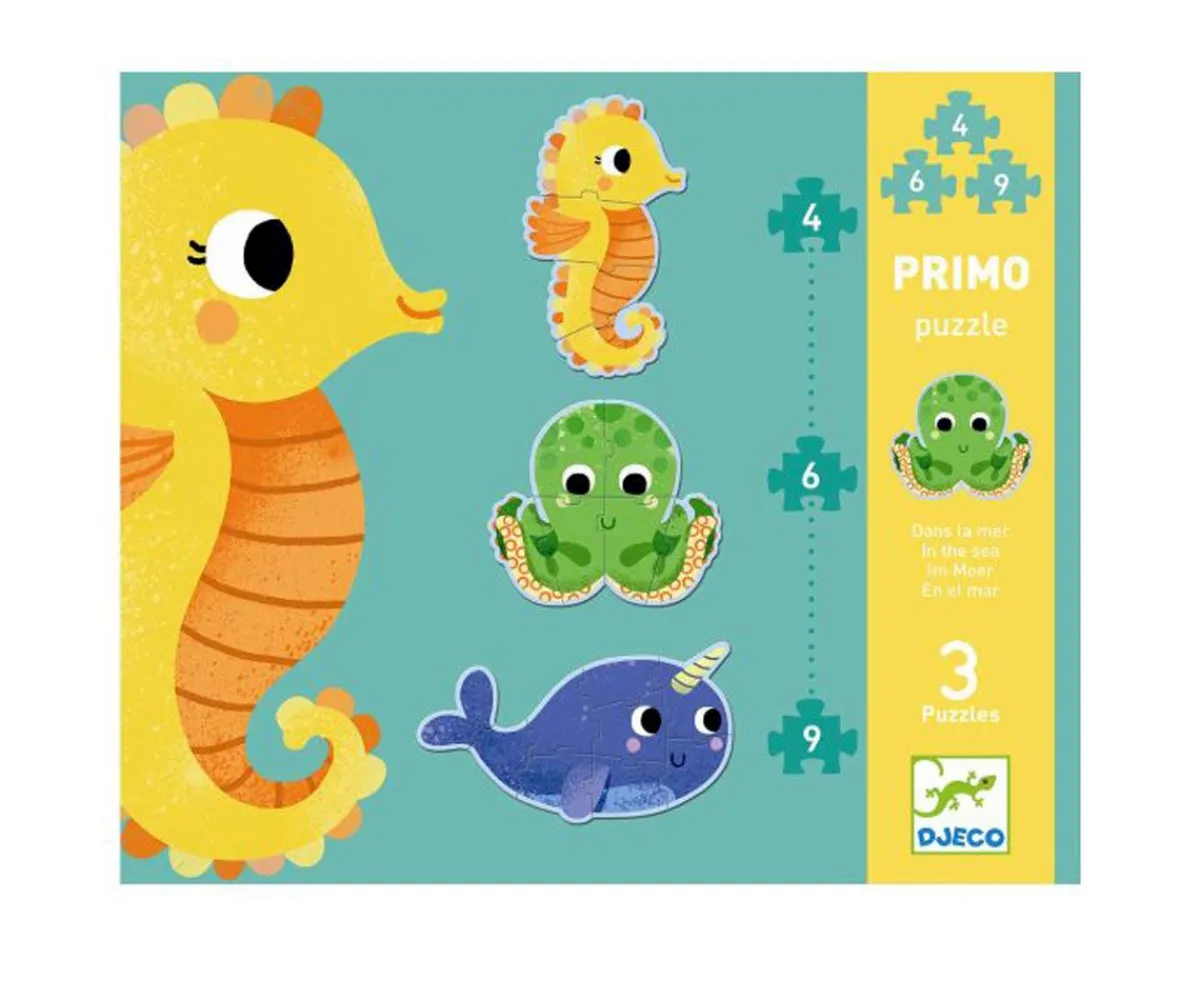 Discount Mi Primer Puzzle En el mar Niños Puzzles Para Niños|Juguetes Para Niños De Un Año