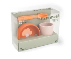 Vajilla Infantil^Done by Deer Mi Primera Vajilla de Silicona Papaya