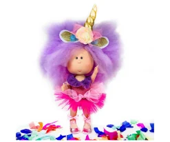 Muñecos^Nines d'Onil Mia Cotton Unicornio