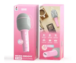 Micrófono Inalámbrico y Karaoke Micro Groovy Marshmallow Niños Juguetes Niños 8 Años|Juguetes Niños + 10 Años