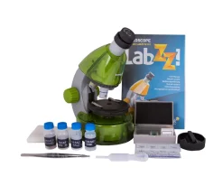 New Microscopio LabZZ M101 Lima + Libro Educativo Niños Juguetes Niños 8 Años|Juguetes Niños 6 Años