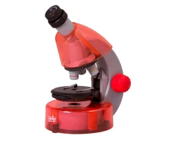 Juguetes Niños 6 Años^Levenhuk Microscopio LabZZ M101 Naranja + Libro Educativo