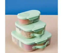 New Mini Caja Almuerzo Spearmint Fiambreras Infantiles|Cajas De Almuerzo