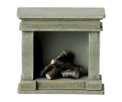 Casa De Muñecas De Madera^Maileg Mini Chimenea para Casa en Miniatura