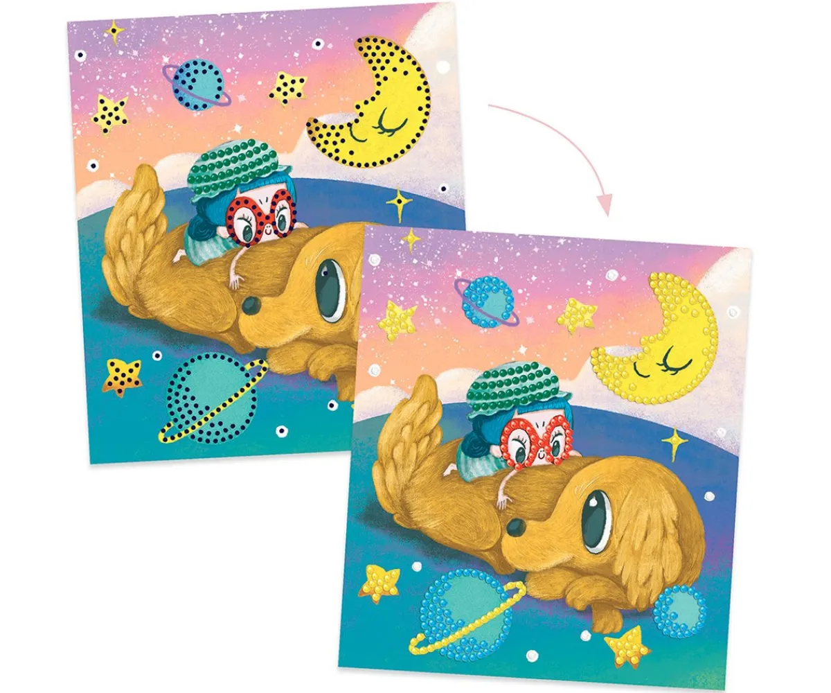 Manualidades Para Niños^Djeco Mini Diamantes Artísticos