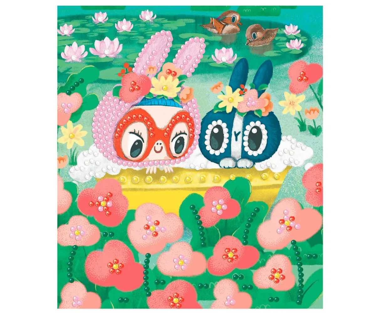 Manualidades Para Niños^Djeco Mini Diamantes Artísticos