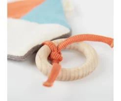 Doudous^Sigikid Mini Doudou-Mordedor Boat Green