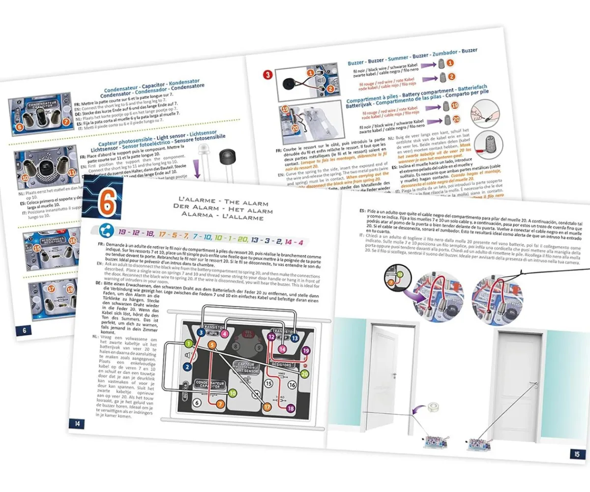 Juguetes Niños + 10 Años^Buki Mini Laboratorio Electrónico