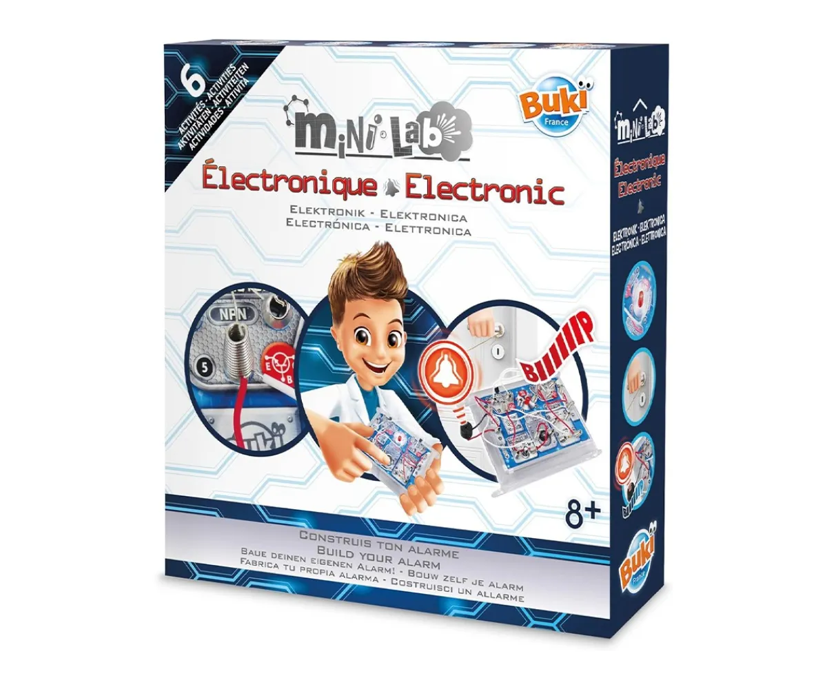 Juguetes Niños + 10 Años^Buki Mini Laboratorio Electrónico