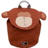 Mochilas Preescolar^Trixie Mini Mochila Mr. Monkey con Llavero Personalizado