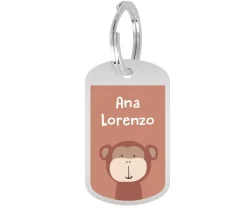 Mochilas Preescolar^Trixie Mini Mochila Mr. Monkey con Llavero Personalizado