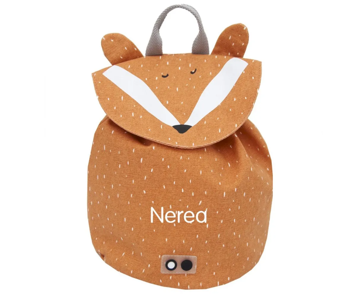 Mochilas Preescolar^Trixie Mini Mochila Mr. Fox Personalizable