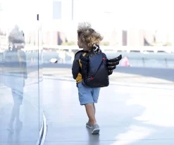 Mochilas Preescolar^7 A.M. Enfant Mini Mochila Wings Negra