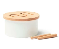 Outlet Mini Tambor Blanco Niños Juguetes Niños 3 Años|Instrumentos Musicales Para Niños