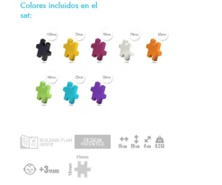 New Minis Tematic 2 en 1 Arcoiris Niños Juguetes Niños 4 Años|Juguetes Niños 3 Años