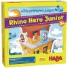 New Mis Primeros Juegos Rhino Hero Junior Niños Juguetes Para Niños De 18 Meses|Juguetes Más Recomendados