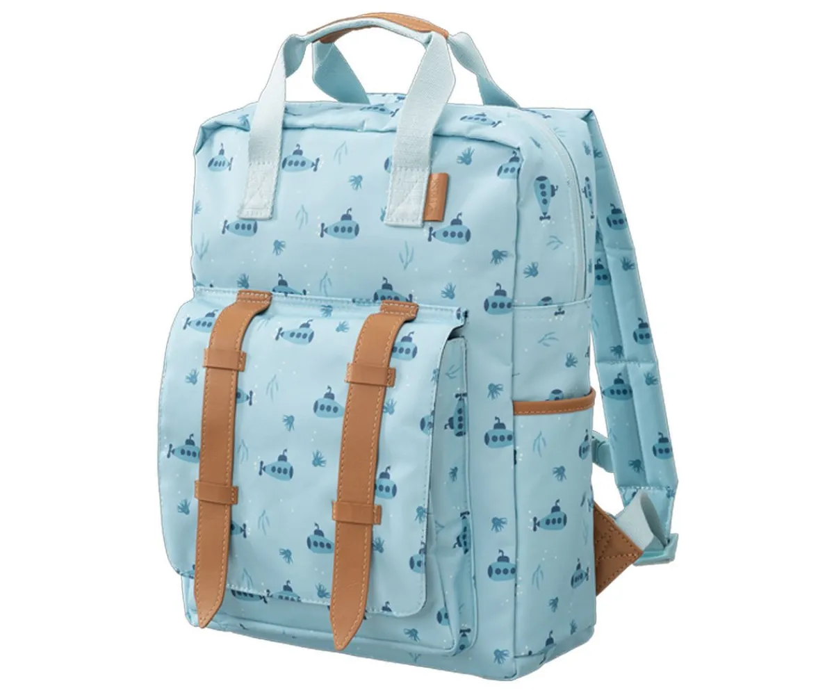Mochilas Escolares^Fresk Mochila Colegio Grande Submarine Personalizable