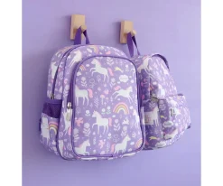 Mochilas Preescolar^A Little Lovely Company Mochila con Bolsillo Térmico Unicorn Dreams