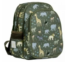 Mochilas Preescolar^A Little Lovely Company Mochila con Bolsillo Térmico Savanna