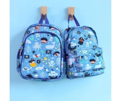 Mochilas Preescolar^A Little Lovely Company Mochila con Bolsillo Térmico Pirates