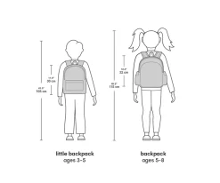 Mochilas Preescolar^A Little Lovely Company Mochila con Bolsillo Térmico Pirates