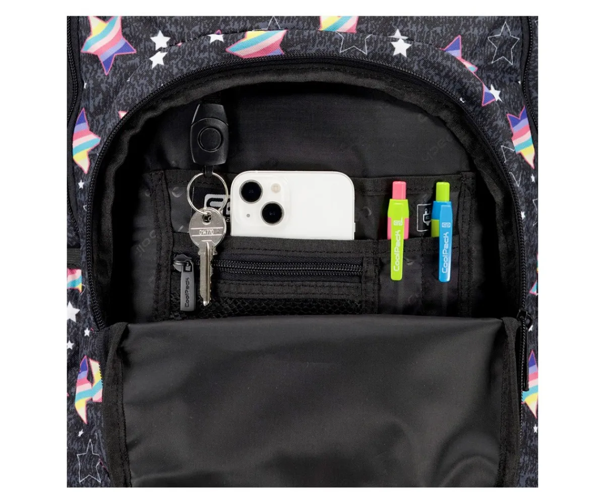 Mochilas Escolares^Coolpack Mochila con Ruedas Buzzer Rainbow Night