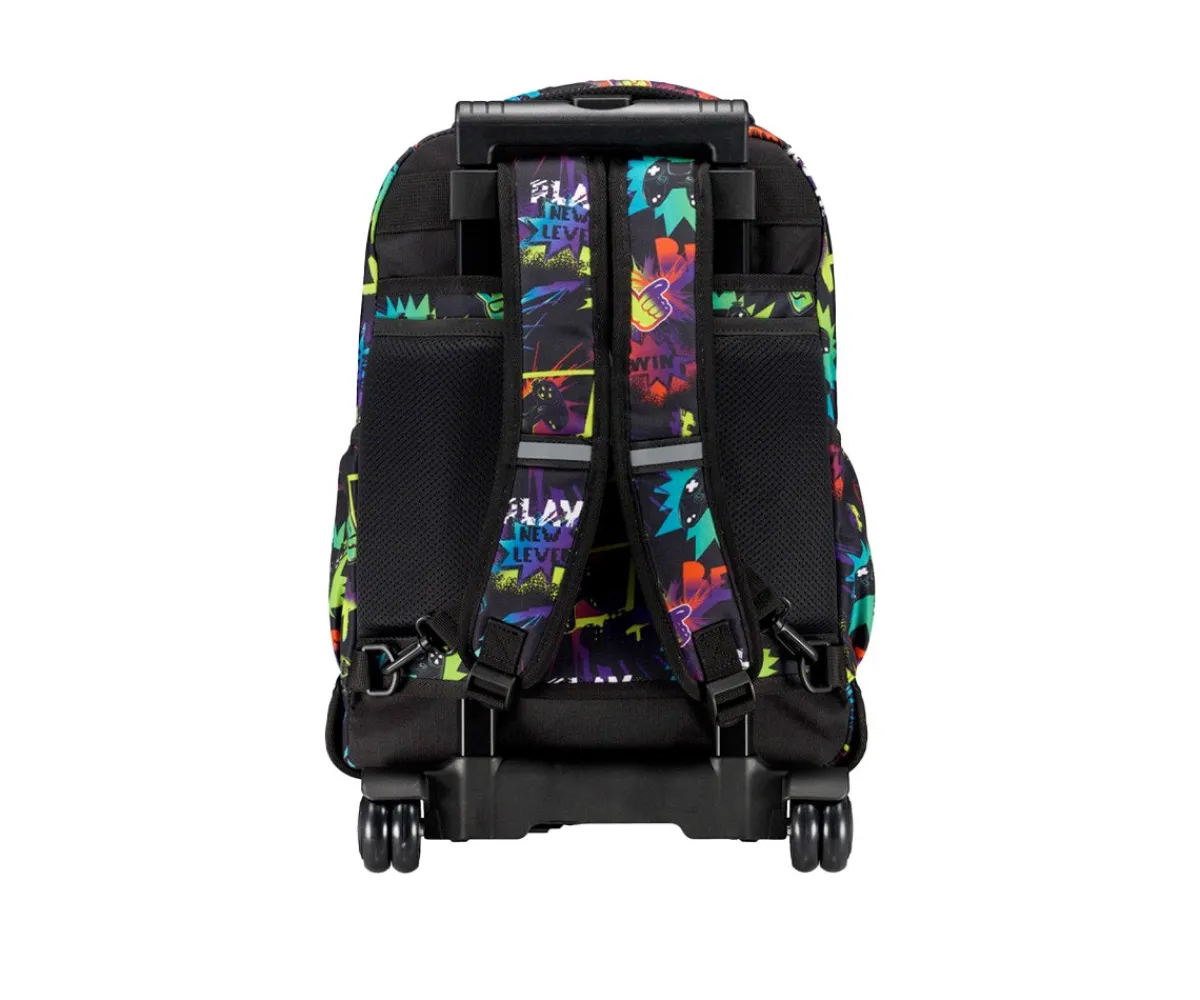 Mochilas Escolares^Coolpack Mochila con Ruedas Buzzer Neon Game