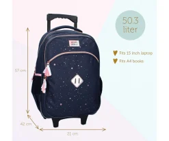 Mochilas Escolares^Kidzroom Mochila con Ruedas Milky Kiss Divine Days