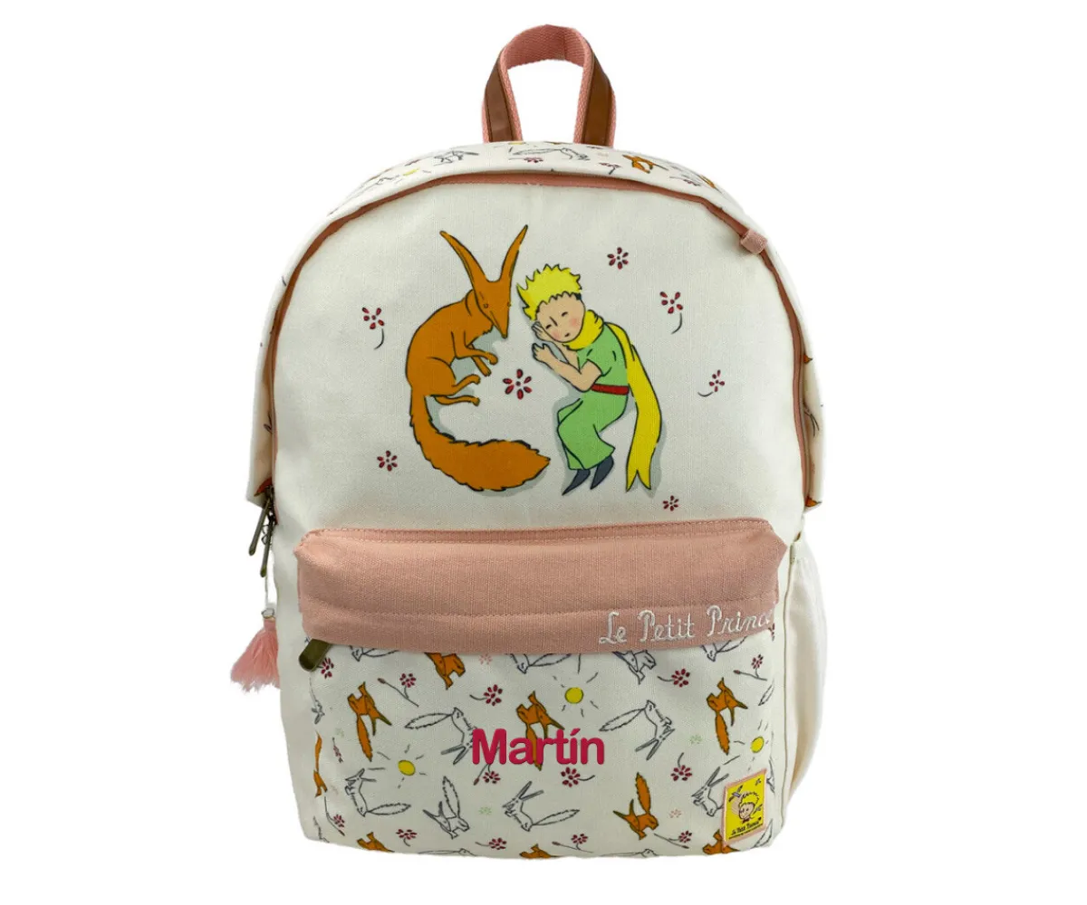 Mochilas Escolares^CyP Brands Mochila Escolar El Principito Personalizable Little Prince Fox Collection