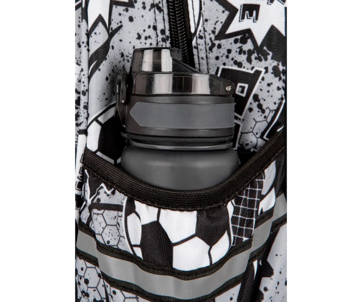 Mochilas Preescolar^Coolpack Mochila Escolar Jimmy Led Grey Ball