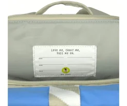 Mochilas Escolares^Lassig Mochila Escolar Mediana Rolltop Sunny Explorer Green / Blue