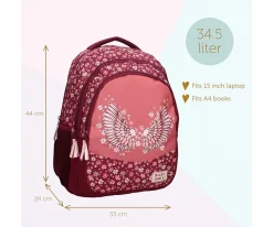 Mochilas Escolares^Kidzroom Mochila Escolar Milky Kiss Wild Bliss