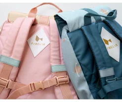 Mochilas Preescolar^Fabelab Mochila Escolar Pequeña Cottage Blue Checks