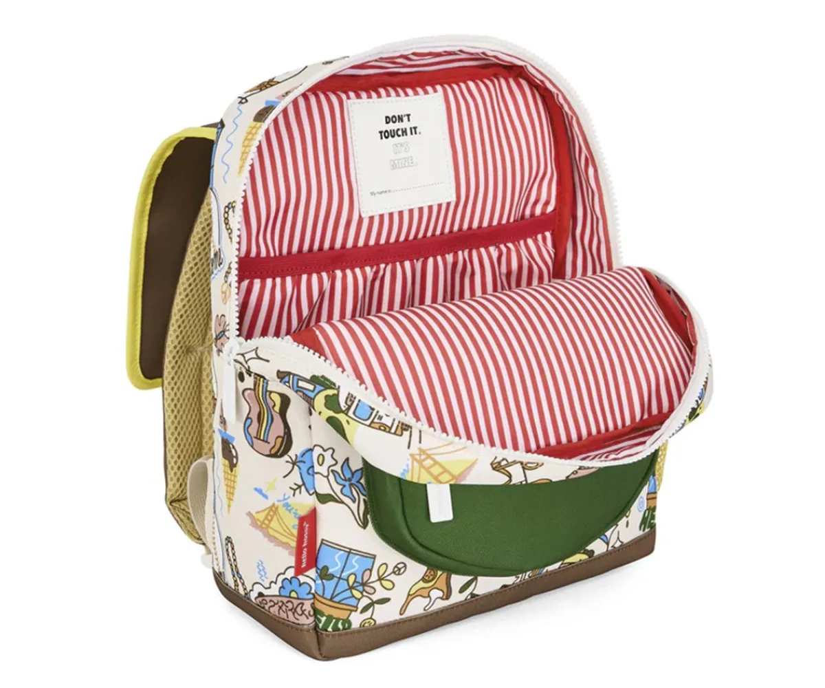 Mochilas Escolares^Hello Hossy Mochila Escolar Solapa San Francisco Personalizable