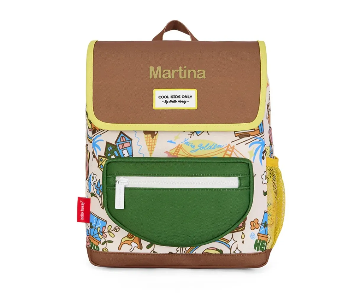 Mochilas Escolares^Hello Hossy Mochila Escolar Solapa San Francisco Personalizable