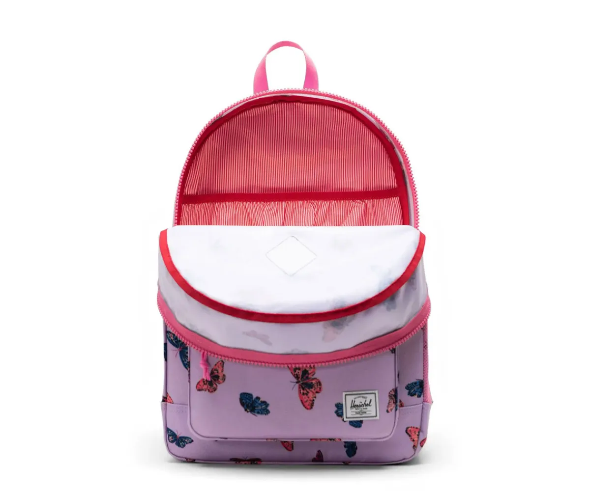 Mochilas Escolares^Herschel Mochila Heritage Youth Personalizable Butterfly Lavendula