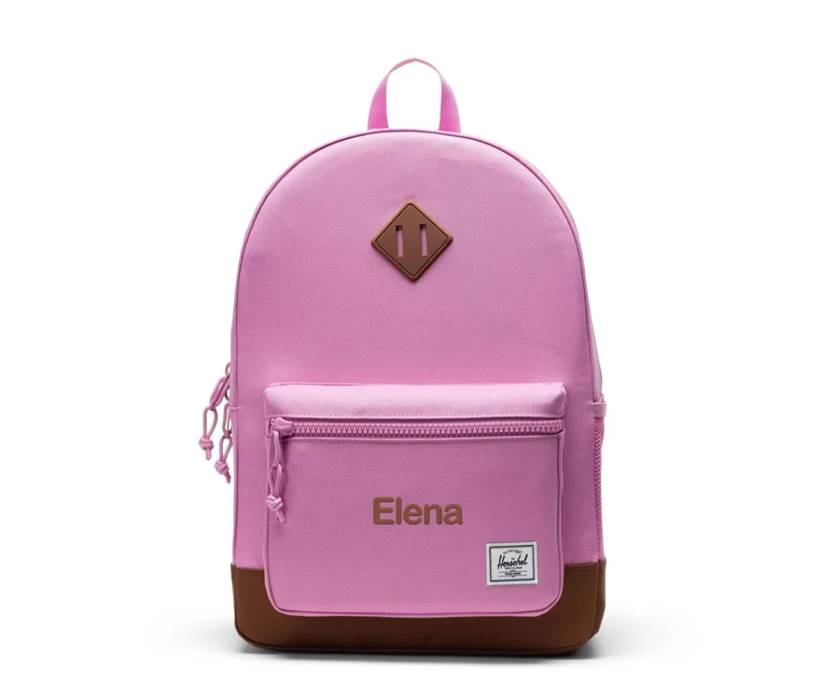 Clearance Mochila Heritage Youth Personalizable Opera Mauve Saddle Brown Regalos Para Papá|Regalos Para Madres
