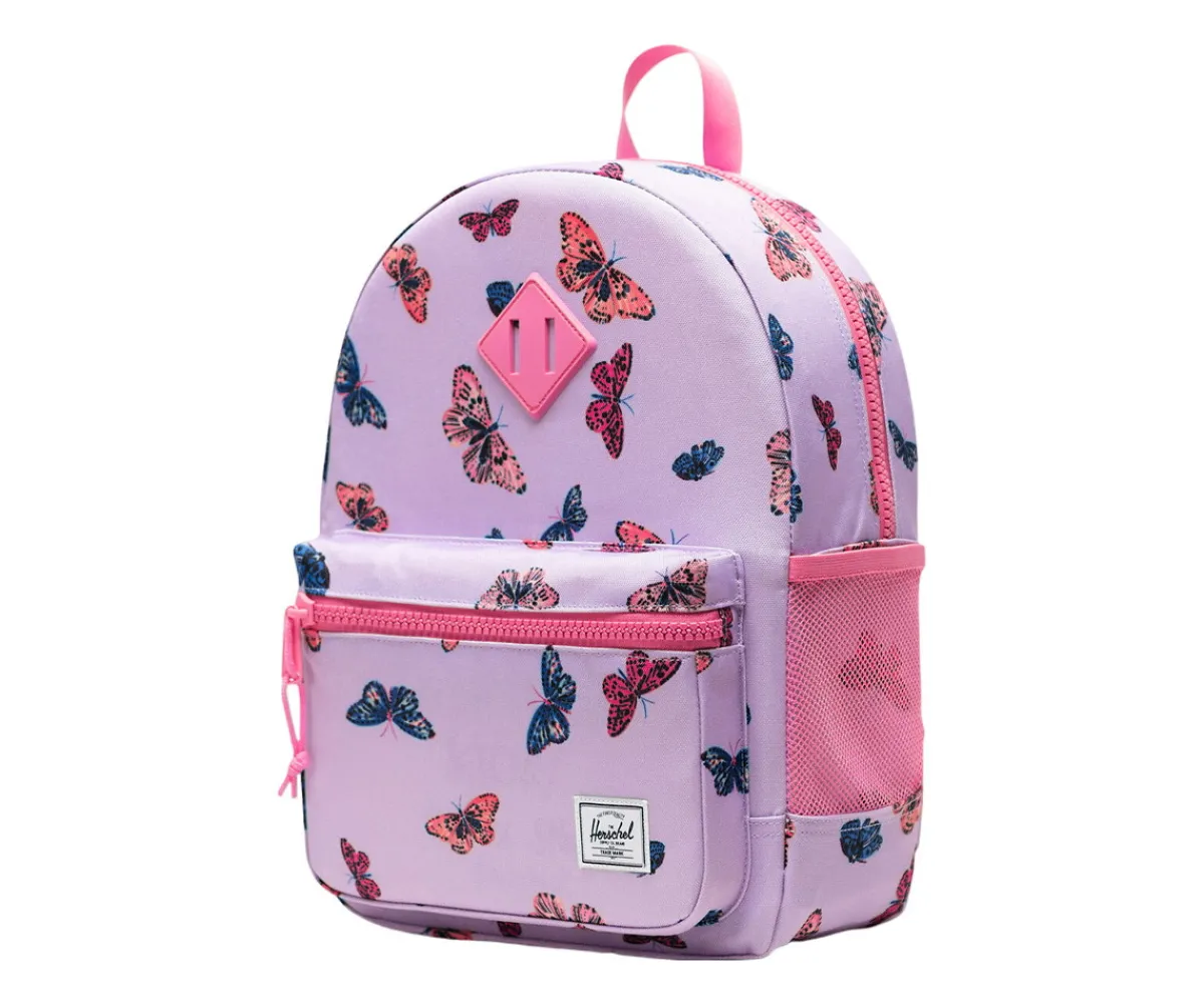 Mochilas Preescolar^Herschel Mochila Heritage Kids Personalizable Butterfly Lavendula