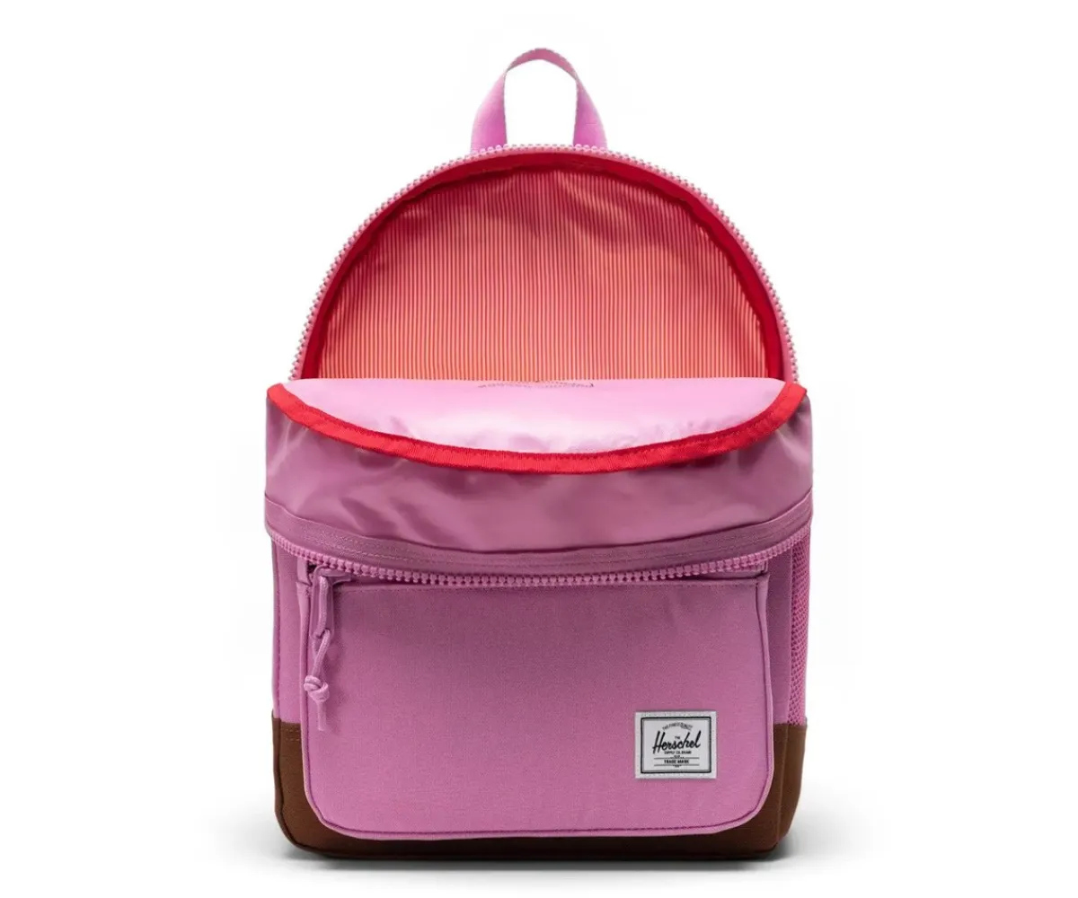 Mochilas Preescolar^Herschel Mochila Heritage Personalizable Opera Mauve Saddle Brown