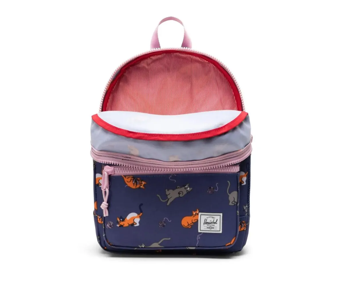 Mochilas Preescolar^Herschel Mochila Heritage Kids Personalizable Playing Cats