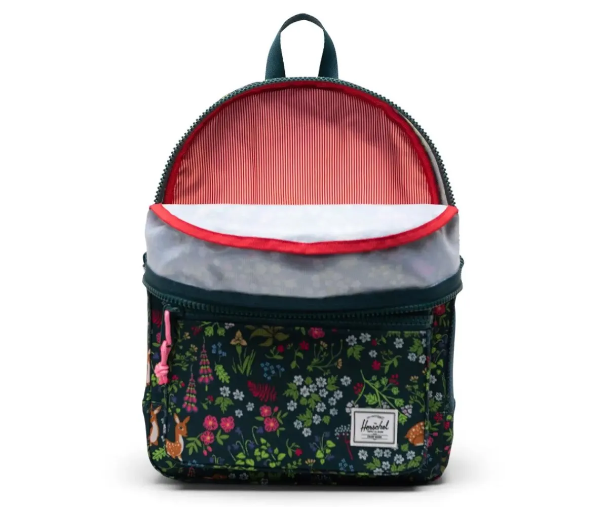 Mochilas Preescolar^Herschel Mochila Heritage Kids Personalizable Deer Woodland Dark Sea