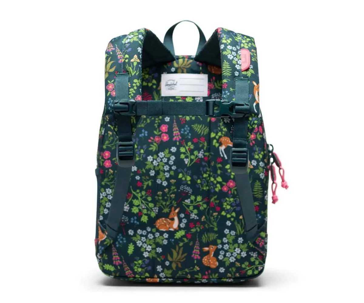Mochilas Preescolar^Herschel Mochila Heritage Kids Personalizable Deer Woodland Dark Sea